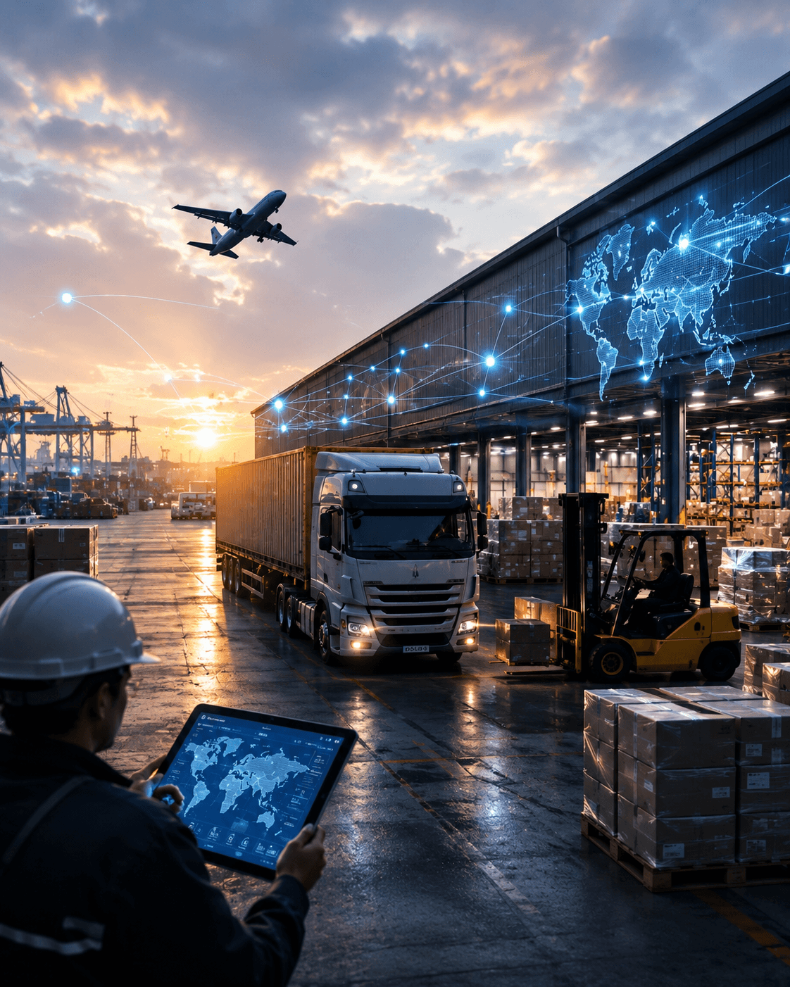 Logistics warehouse