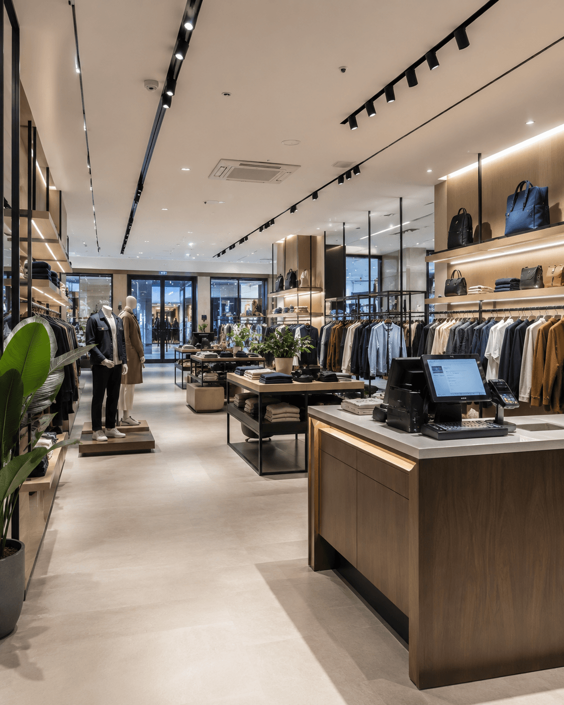 Modern retail store